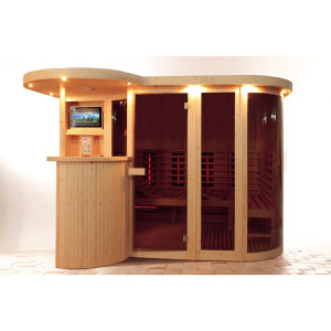 Sauna infrared model H016 300x250x200cm