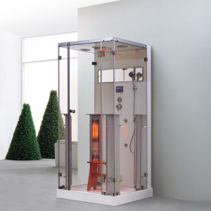 Steam showers with infrared Models K008